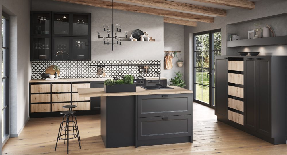 Charcoal kitchen