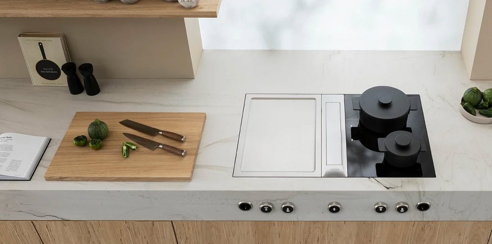 Integrated electric hob - Karl Benz Kitchen