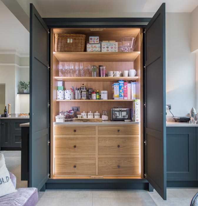Blue Hepworth and Wood kitchen cabinet Blue Hepworth and Wood kitchen cabinet