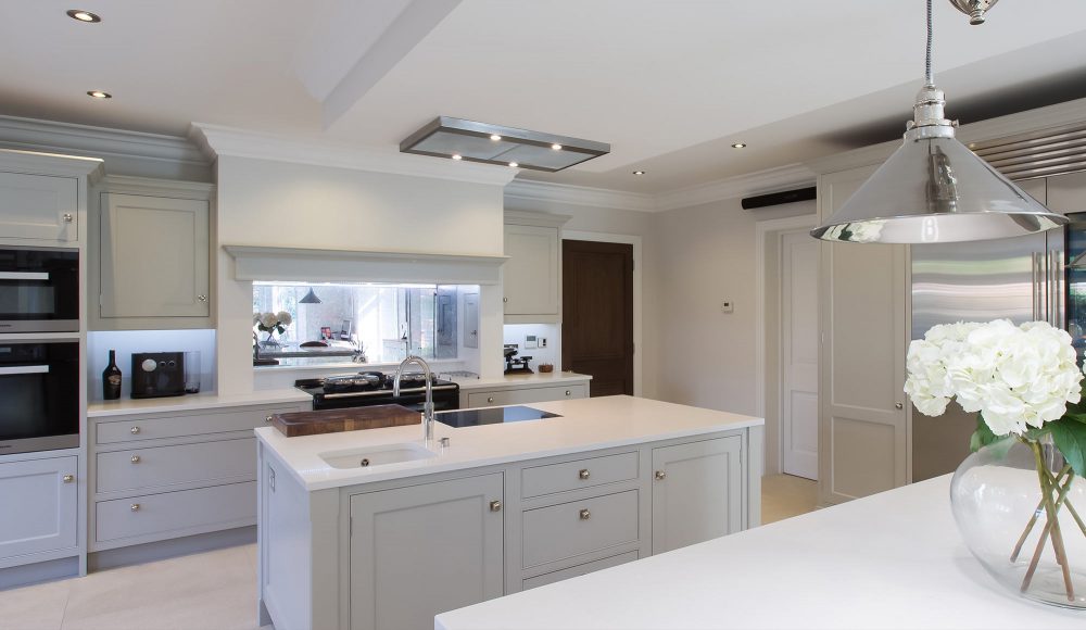 Light grey Hepworth and Wood kitchen