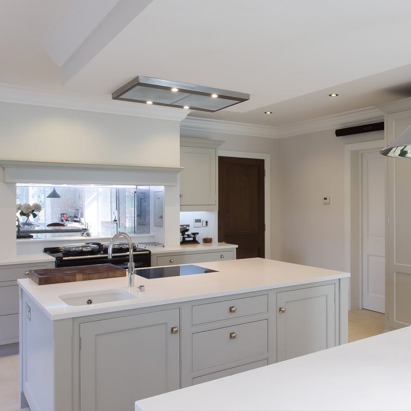 Light grey Hepworth and Wood kitchen