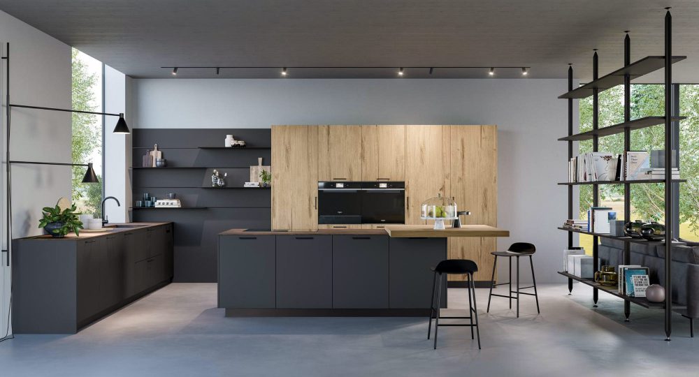 Charcoal Italian kitchen