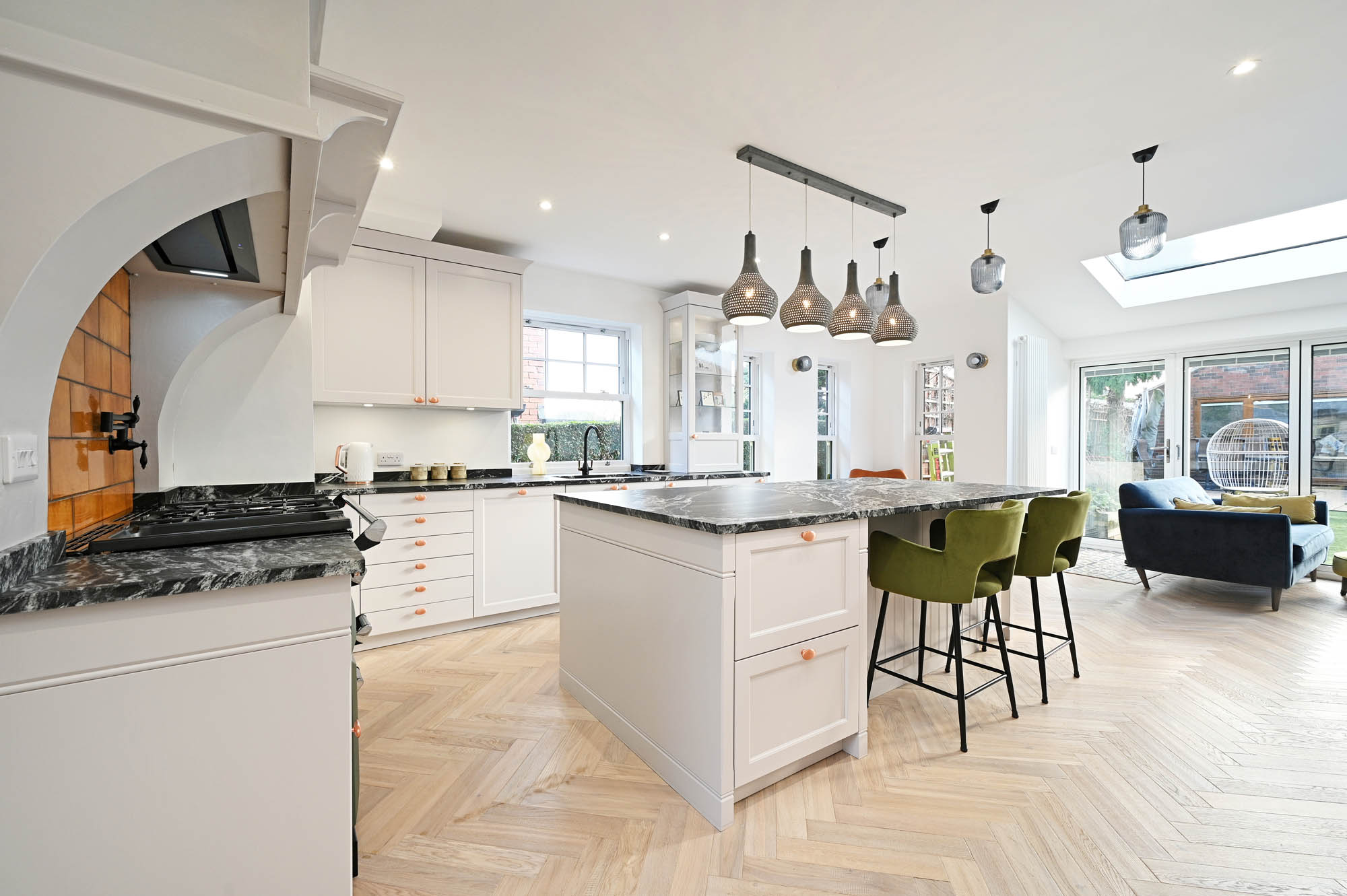 Luxury white kitchen - Karl Benz kitchen